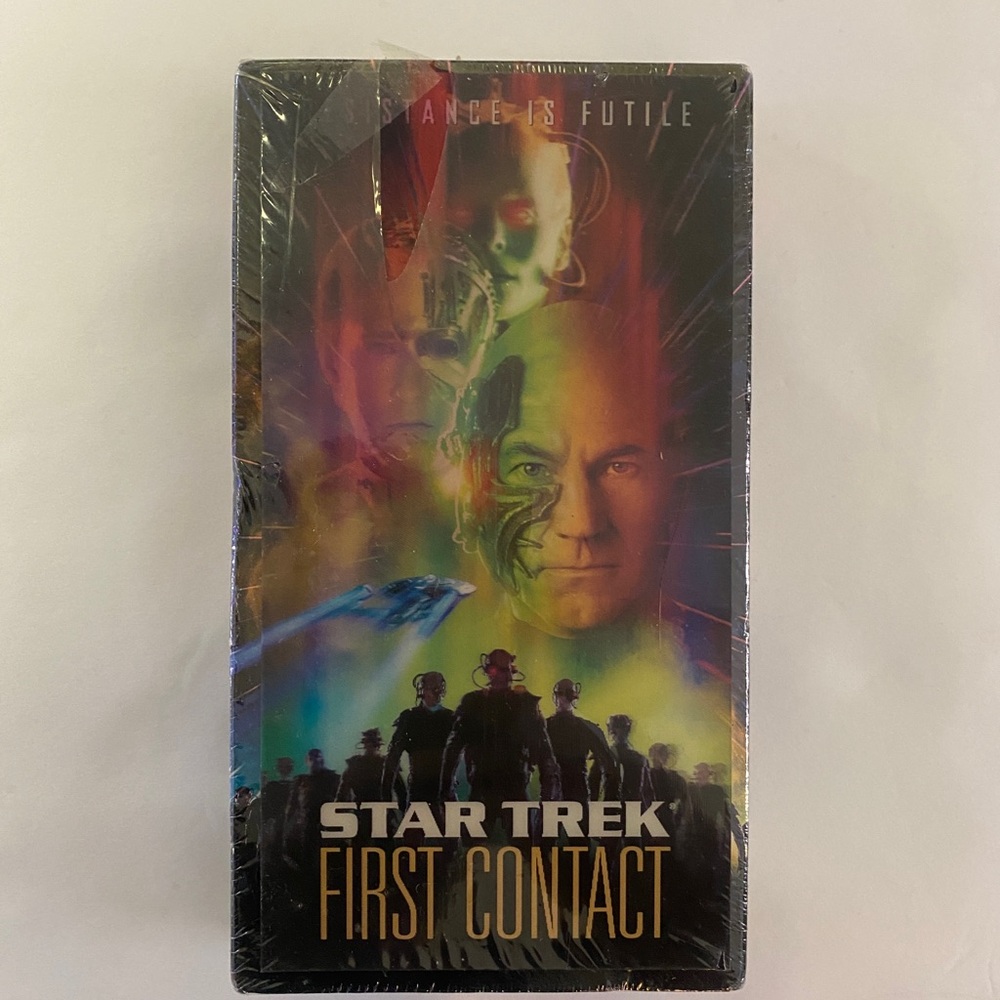 Star Trek First‎ Contact Vintage Sealed VHS